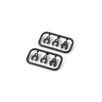 CASTER CLIPS (2) XB8