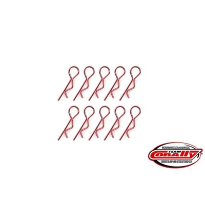 BODY CLIPS SMALL - RED