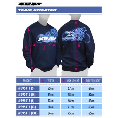 SWEATER AZUL XRAY (M)