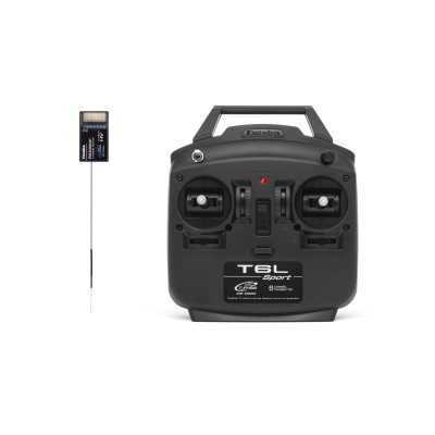 Futaba 6L, RX R3106GF (mode 2)