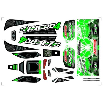 Body Decal Sheet - Syncro 4...
