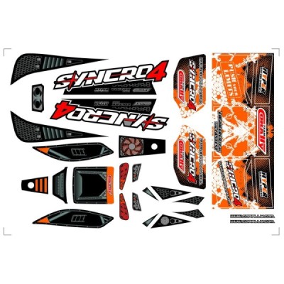 Body Decal Sheet - Syncro 4...