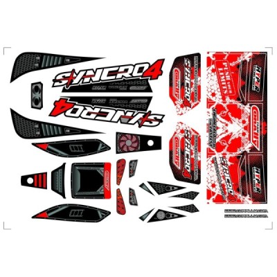 Body Decal Sheet - Syncro 4...
