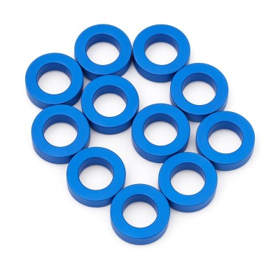 ALUMINIUM SHIM 3X6X2,0 BLUE...