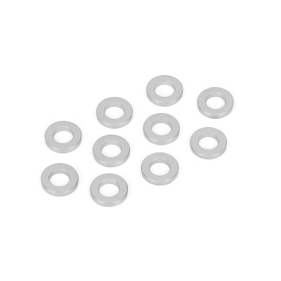 ARANDELA ALU. 3X6X1.0 PLATA...