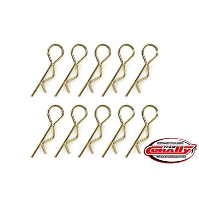 BODY CLIPS  LARGE - GOLD