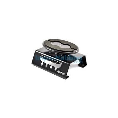 STAND GIRATORIO ALUMINIO NEGRO